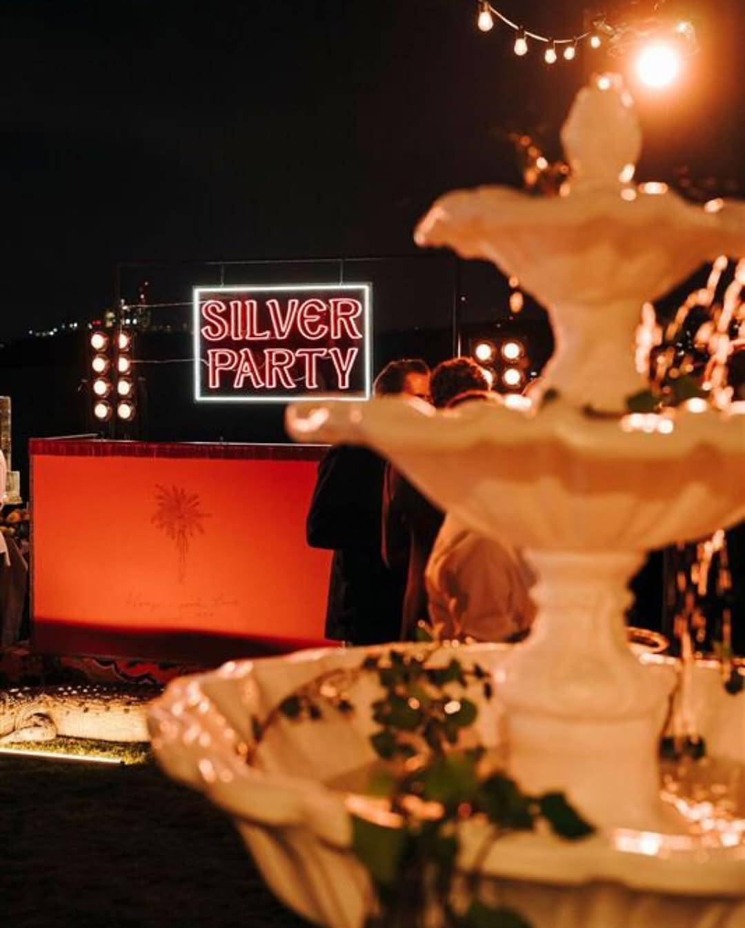 Luxury chandelier hire setup at a Sydney event — Chandeliers to Die For