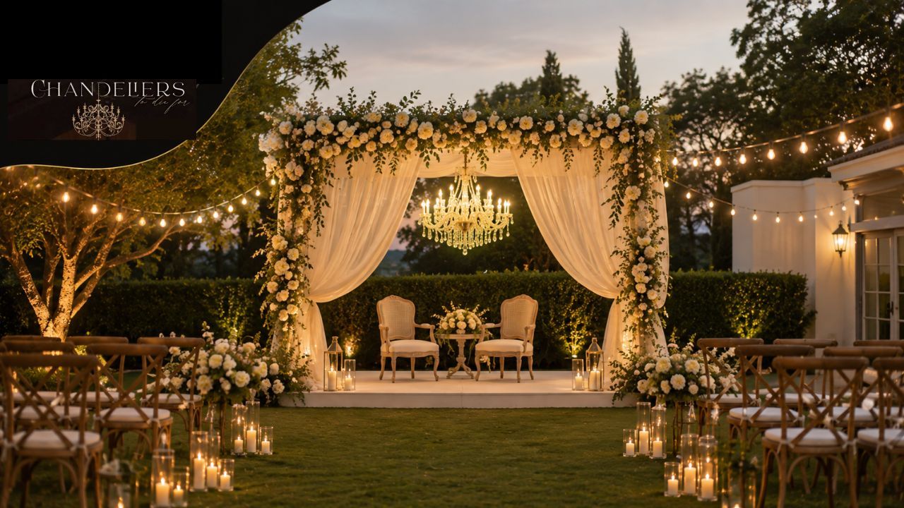 wedding outside decoration